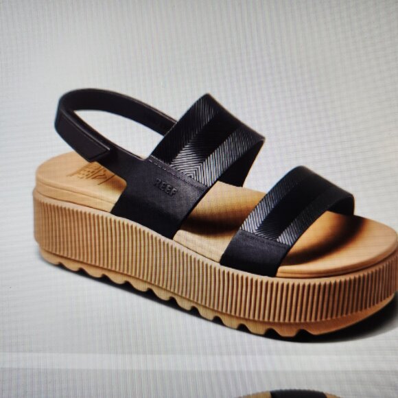 Reef Water Vista Higher Platform Sandals. NWT. Size 9 - Picture 1 of 10